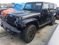 Salvage cars for sale at Wheeling, IL auction: 2015 Jeep Wrangler Unlimited Rubicon