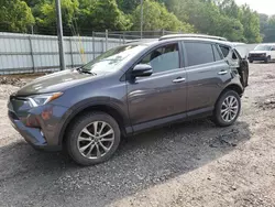 Salvage cars for sale at Hurricane, WV auction: 2017 Toyota Rav4 Limited