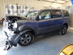 Salvage cars for sale at Tifton, GA auction: 2012 Honda Pilot EX