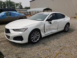 Acura tlx salvage cars for sale: 2021 Acura TLX