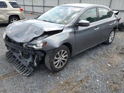 Salvage cars for sale at York Haven, PA auction: 2018 Nissan Sentra S
