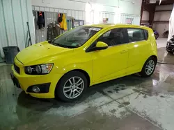 Salvage cars for sale at Leroy, NY auction: 2015 Chevrolet Sonic LT