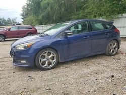 Salvage cars for sale at Knightdale, NC auction: 2017 Ford Focus ST