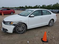 Salvage cars for sale from Copart Houston, TX: 2012 Volkswagen Jetta SEL