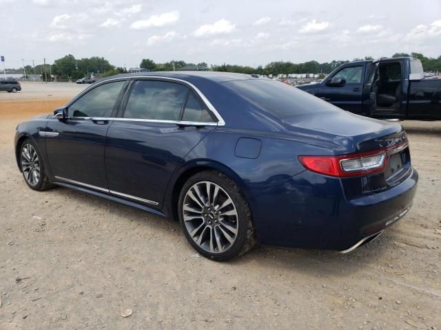 2017 Lincoln Continental Reserve