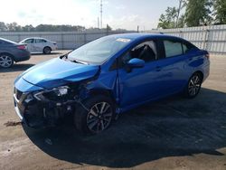 Salvage cars for sale at Dunn, NC auction: 2021 Nissan Versa SV