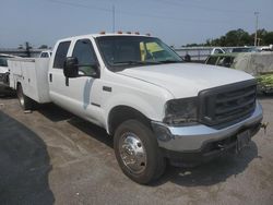 Salvage trucks for sale at Cahokia Heights, IL auction: 2001 Ford F550 Super Duty