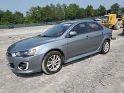 Salvage cars for sale from Copart Madisonville, TN: 2016 Mitsubishi Lancer ES