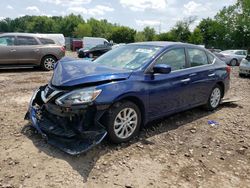 Nissan Sentra Vehiculos salvage en venta: 2018 Nissan Sentra S