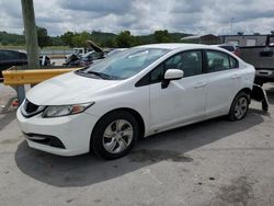 Salvage cars for sale from Copart Lebanon, TN: 2015 Honda Civic LX