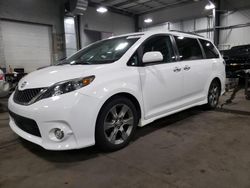 Toyota Sienna salvage cars for sale: 2014 Toyota Sienna Sport