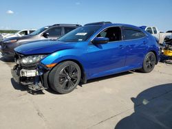 2017 Honda Civic EXL en venta en Grand Prairie, TX