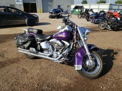 Salvage cars for sale from Copart Elgin, IL: 2008 Harley-Davidson Flstc