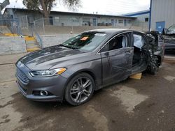 Salvage cars for sale at Albuquerque, NM auction: 2013 Ford Fusion Titanium