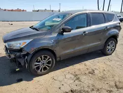 Salvage cars for sale at Van Nuys, CA auction: 2017 Ford Escape SE