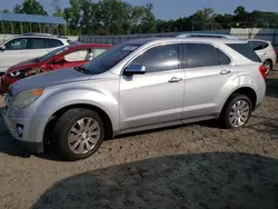 Salvage cars for sale at Spartanburg, SC auction: 2011 Chevrolet Equinox LT