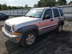 Salvage cars for sale from Copart Grantville, PA: 2006 Jeep Liberty Sport