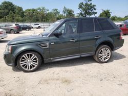 Salvage cars for sale from Copart Hampton, VA: 2010 Land Rover Range Rover Sport LUX