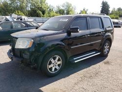 Salvage cars for sale at Portland, OR auction: 2009 Honda Pilot Touring