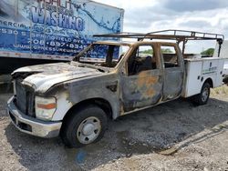 Salvage cars for sale at Chicago Heights, IL auction: 2008 Ford F350 SRW Super Duty