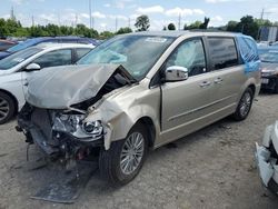 Salvage cars for sale at Bridgeton, MO auction: 2014 Chrysler Town & Country Touring L