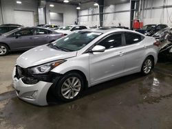 Salvage cars for sale at Ham Lake, MN auction: 2015 Hyundai Elantra SE