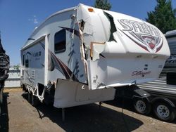 Salvage trucks for sale at Woodburn, OR auction: 2012 Wildwood Sabre