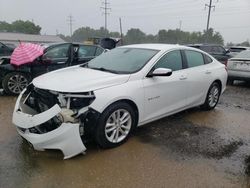 Vehiculos salvage en venta de Copart Columbus, OH: 2018 Chevrolet Malibu LT