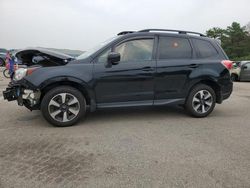 Salvage cars for sale at Brookhaven, NY auction: 2018 Subaru Forester 2.5I Premium