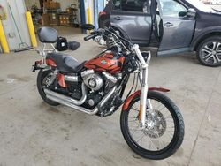 Salvage cars for sale from Copart Billings, MT: 2011 Harley-Davidson Fxdwg