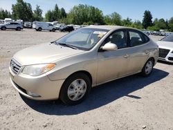 Salvage cars for sale at Portland, OR auction: 2007 Hyundai Elantra GLS