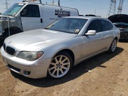 Salvage cars for sale at Elgin, IL auction: 2006 BMW 750 I