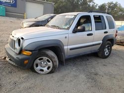 Salvage cars for sale at West Mifflin, PA auction: 2006 Jeep Liberty Sport