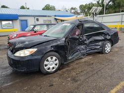 Salvage cars for sale from Copart Wichita, KS: 2002 Toyota Camry LE
