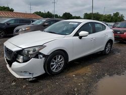 Salvage cars for sale from Copart Columbus, OH: 2016 Mazda 3 Sport