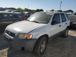 Ford salvage cars for sale: 2003 Ford Escape XLT