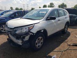 Vehiculos salvage en venta de Copart Elgin, IL: 2014 Honda CR-V LX