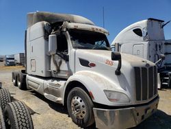 Salvage trucks for sale at Sacramento, CA auction: 2018 Peterbilt 579