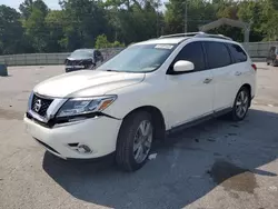 Nissan salvage cars for sale: 2015 Nissan Pathfinder S