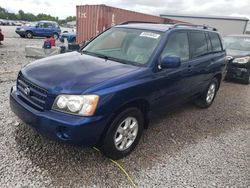 Salvage cars for sale at Hueytown, AL auction: 2003 Toyota Highlander Limited