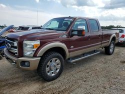 Salvage cars for sale at Theodore, AL auction: 2012 Ford F350 Super Duty