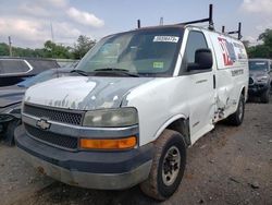 Salvage trucks for sale at West Mifflin, PA auction: 2004 Chevrolet Express G2500