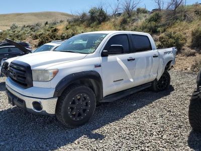 Salvage cars for sale from Copart Reno, NV: 2012 Toyota Tundra Crewmax SR5