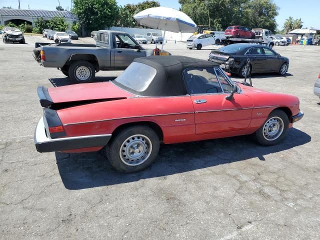 1986 Alfa Romeo Veloce 2000 Spider