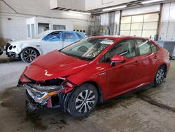 Toyota Corolla LE Vehiculos salvage en venta: 2021 Toyota Corolla LE