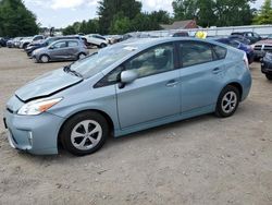 Toyota salvage cars for sale: 2015 Toyota Prius