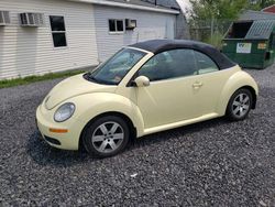 Salvage cars for sale from Copart Albany, NY: 2006 Volkswagen New Beetle Convertible Option Package 1