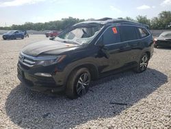 Salvage cars for sale from Copart New Braunfels, TX: 2018 Honda Pilot Exln