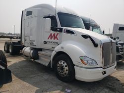 Salvage trucks for sale at Dyer, IN auction: 2021 Kenworth Construction T680