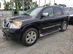 Salvage cars for sale from Copart Spartanburg, SC: 2013 Nissan Armada Platinum